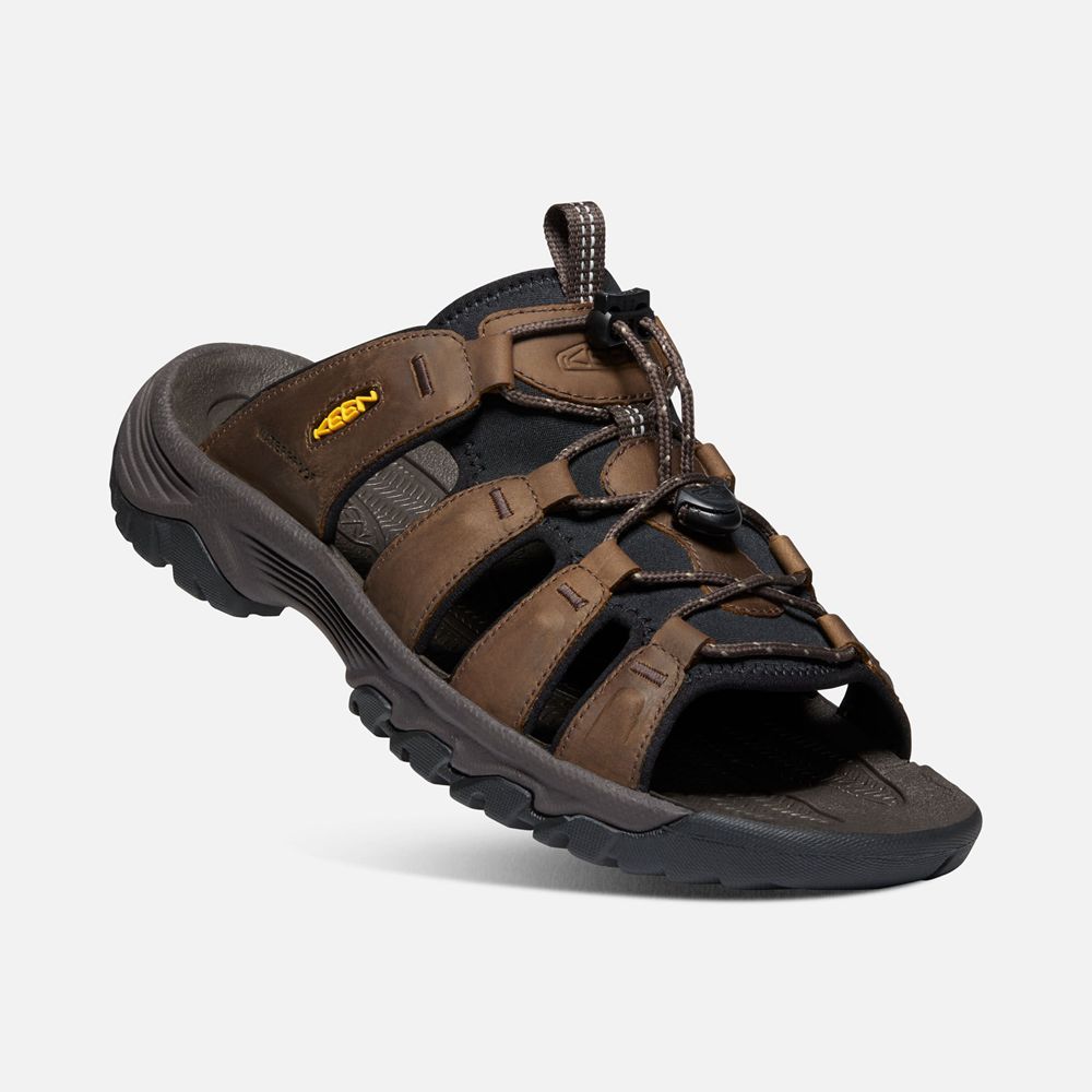 Keen Sandaal Heren Bruin/Zwart - Targhee Iii Sandal - 59762-UWYV